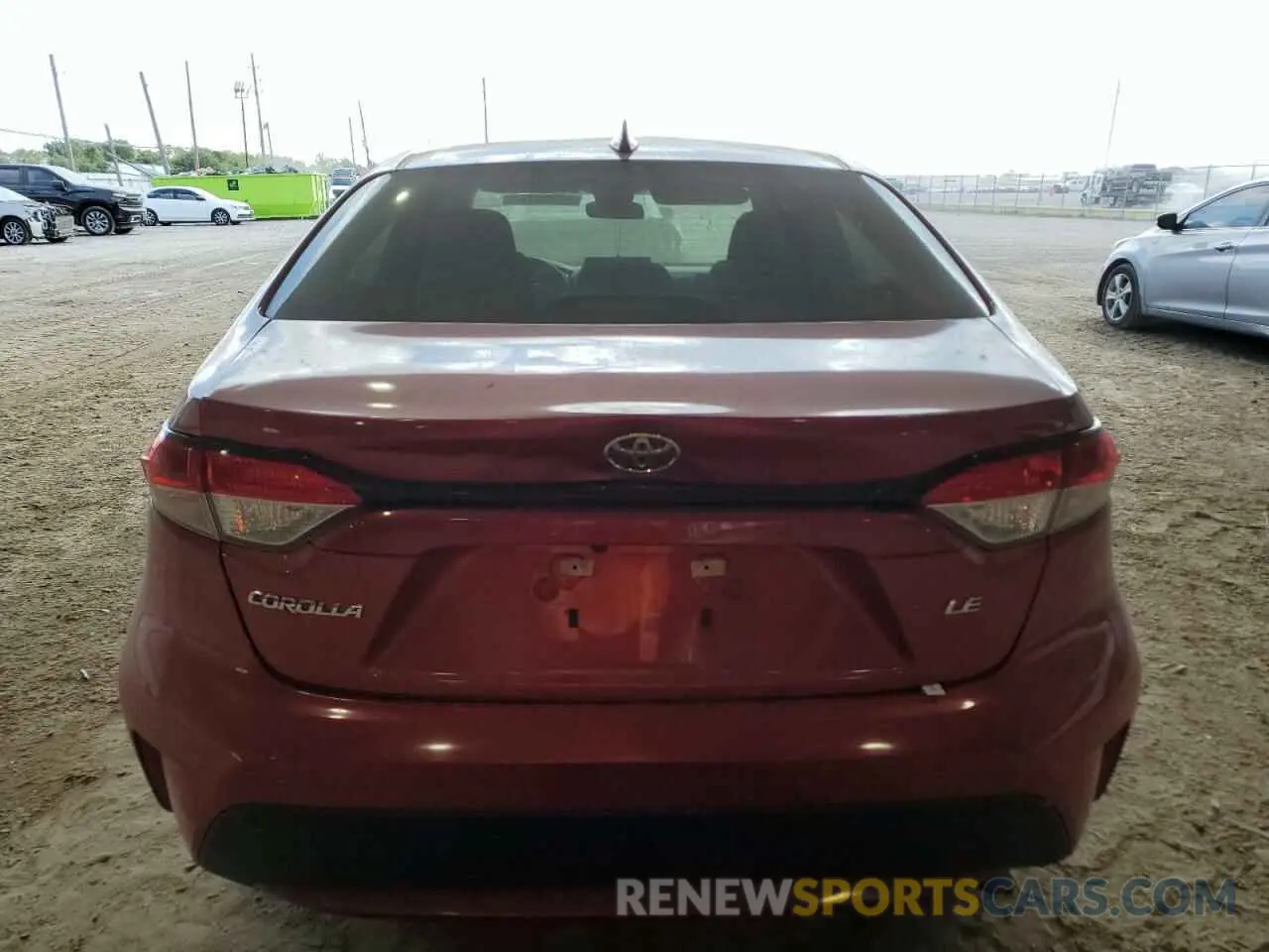 6 Photograph of a damaged car 5YFEPRAE2LP095543 TOYOTA COROLLA 2020