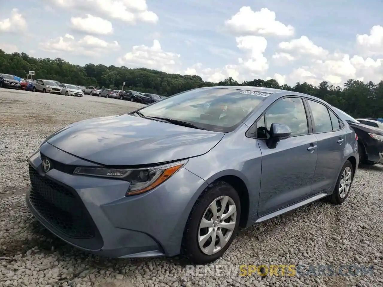 2 Photograph of a damaged car 5YFEPRAE2LP098152 TOYOTA COROLLA 2020