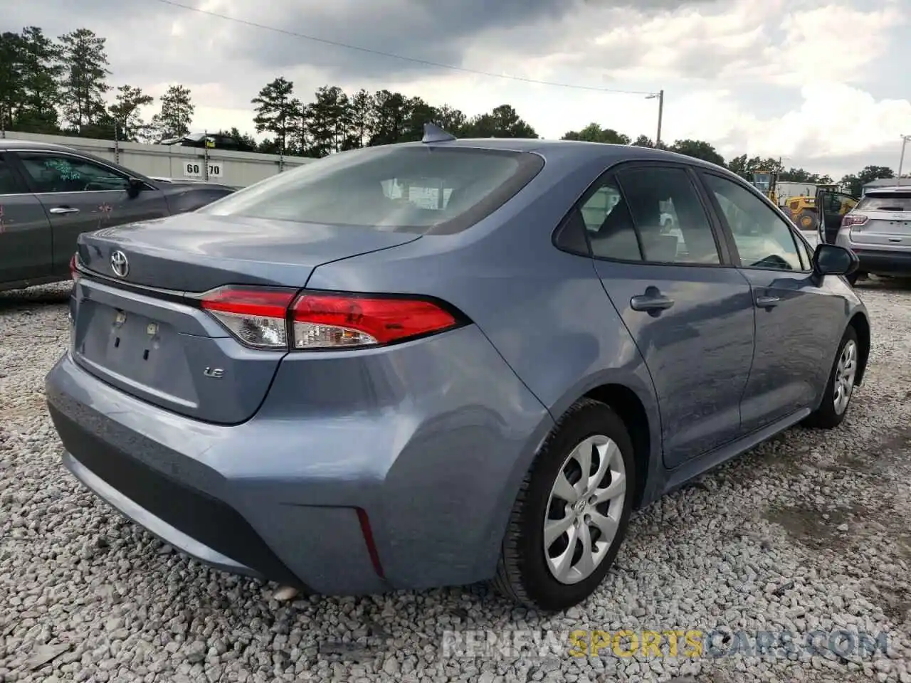 4 Photograph of a damaged car 5YFEPRAE2LP098152 TOYOTA COROLLA 2020