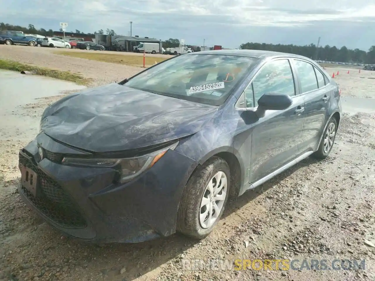 2 Photograph of a damaged car 5YFEPRAE2LP098376 TOYOTA COROLLA 2020