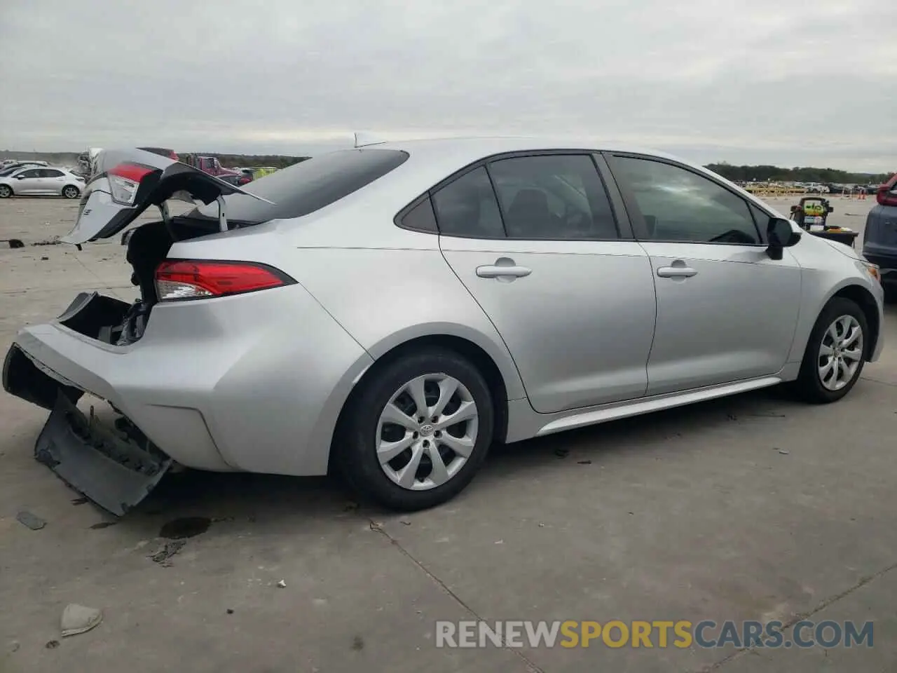 3 Photograph of a damaged car 5YFEPRAE2LP104869 TOYOTA COROLLA 2020