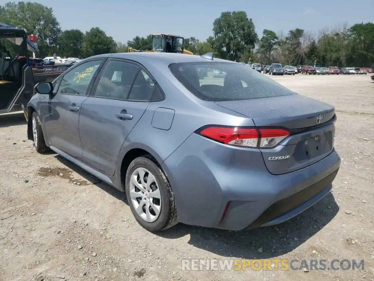 3 Photograph of a damaged car 5YFEPRAE2LP105410 TOYOTA COROLLA 2020