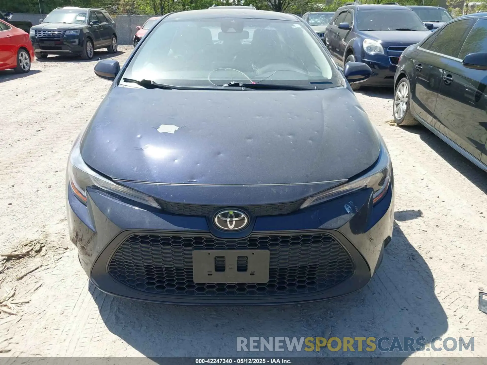12 Photograph of a damaged car 5YFEPRAE2LP108601 TOYOTA COROLLA 2020