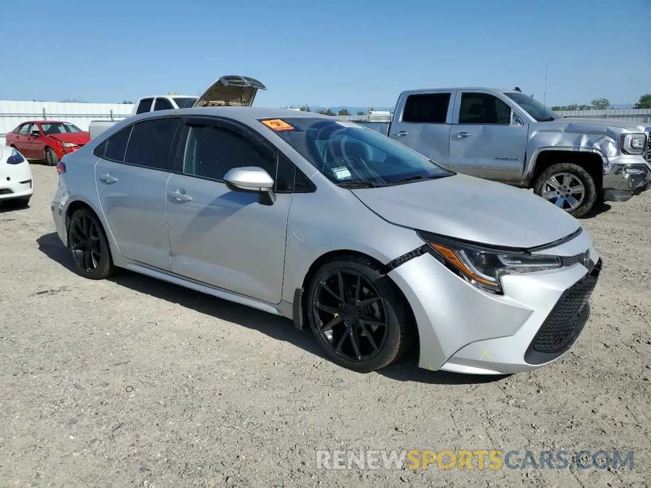 4 Photograph of a damaged car 5YFEPRAE2LP110493 TOYOTA COROLLA 2020