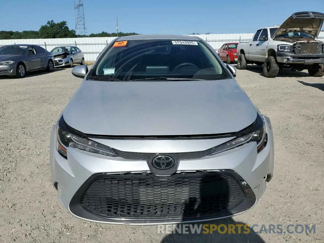 5 Photograph of a damaged car 5YFEPRAE2LP110493 TOYOTA COROLLA 2020