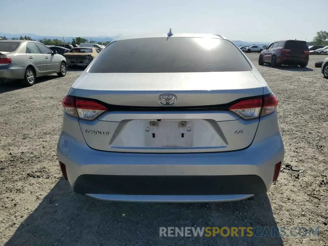 6 Photograph of a damaged car 5YFEPRAE2LP110493 TOYOTA COROLLA 2020