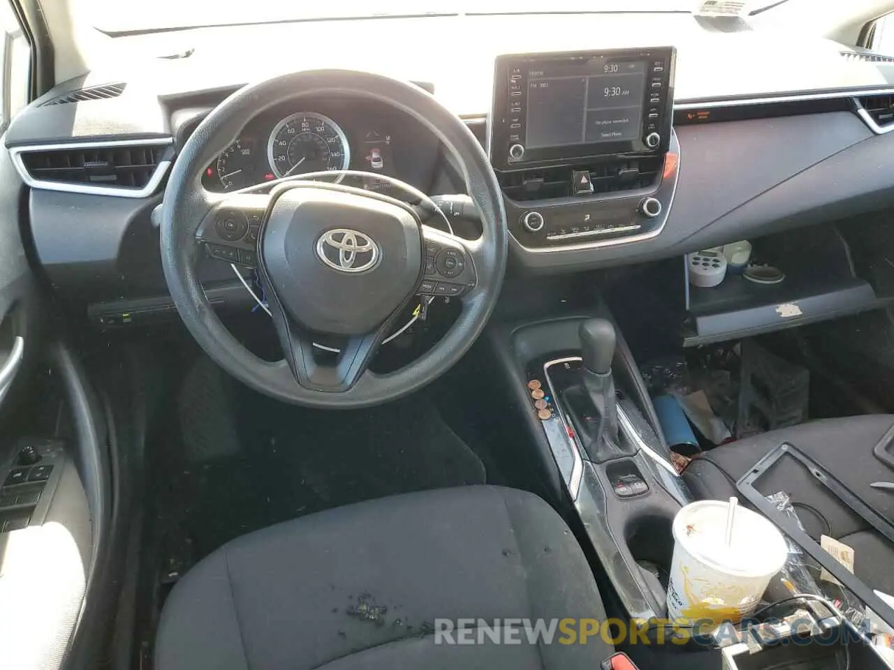 8 Photograph of a damaged car 5YFEPRAE2LP110493 TOYOTA COROLLA 2020