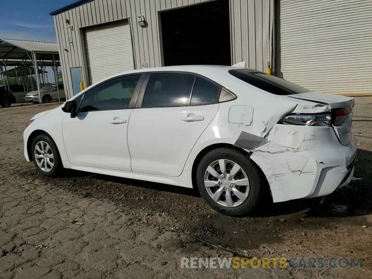 2 Photograph of a damaged car 5YFEPRAE2LP116097 TOYOTA COROLLA 2020