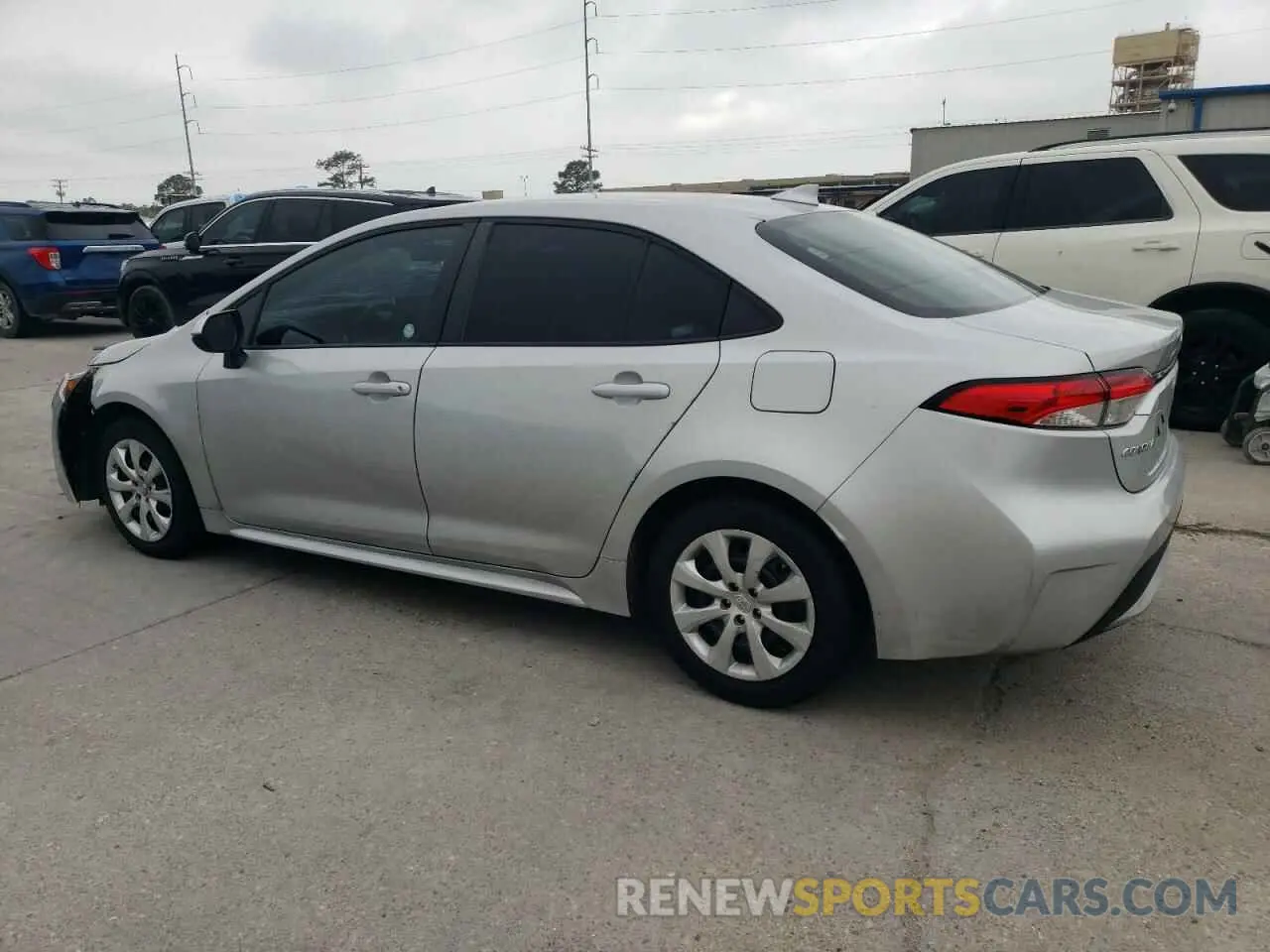 2 Photograph of a damaged car 5YFEPRAE2LP118206 TOYOTA COROLLA 2020