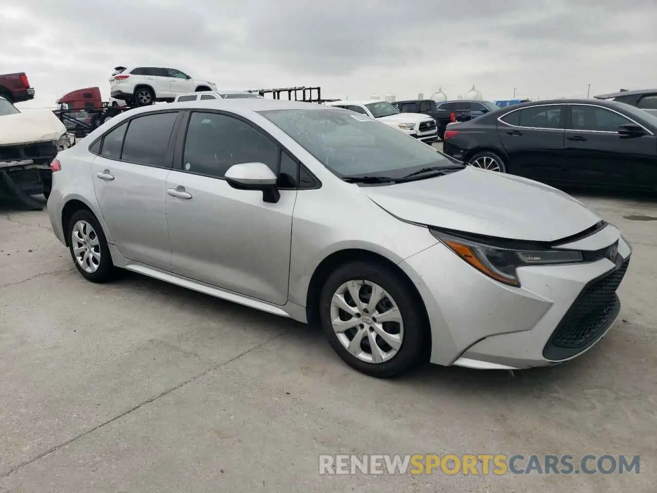 4 Photograph of a damaged car 5YFEPRAE2LP118206 TOYOTA COROLLA 2020