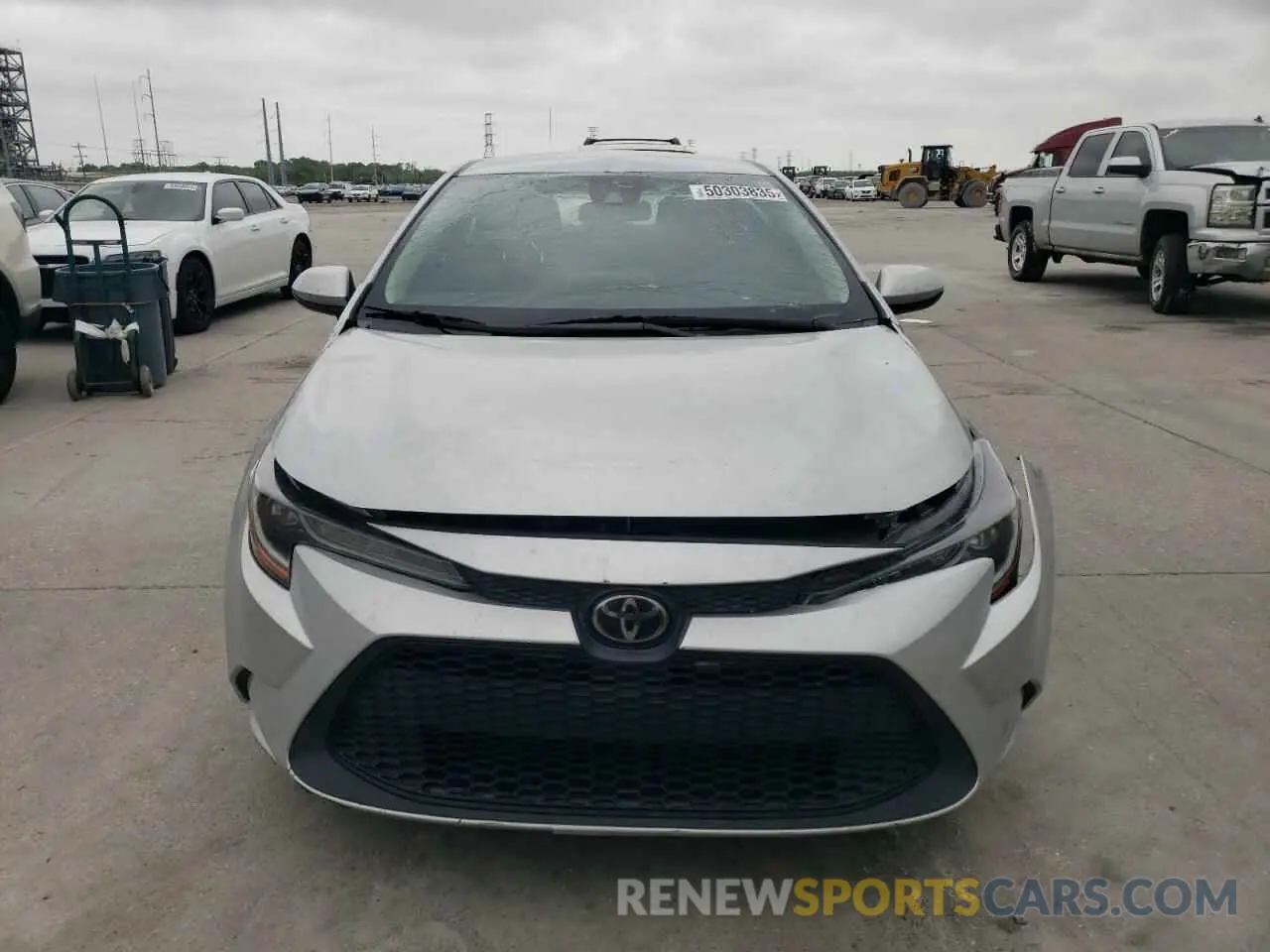5 Photograph of a damaged car 5YFEPRAE2LP118206 TOYOTA COROLLA 2020