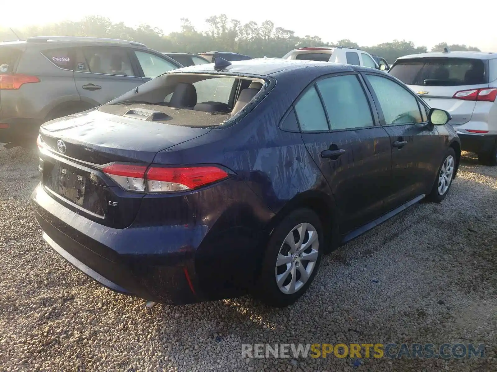 4 Photograph of a damaged car 5YFEPRAE2LP118710 TOYOTA COROLLA 2020