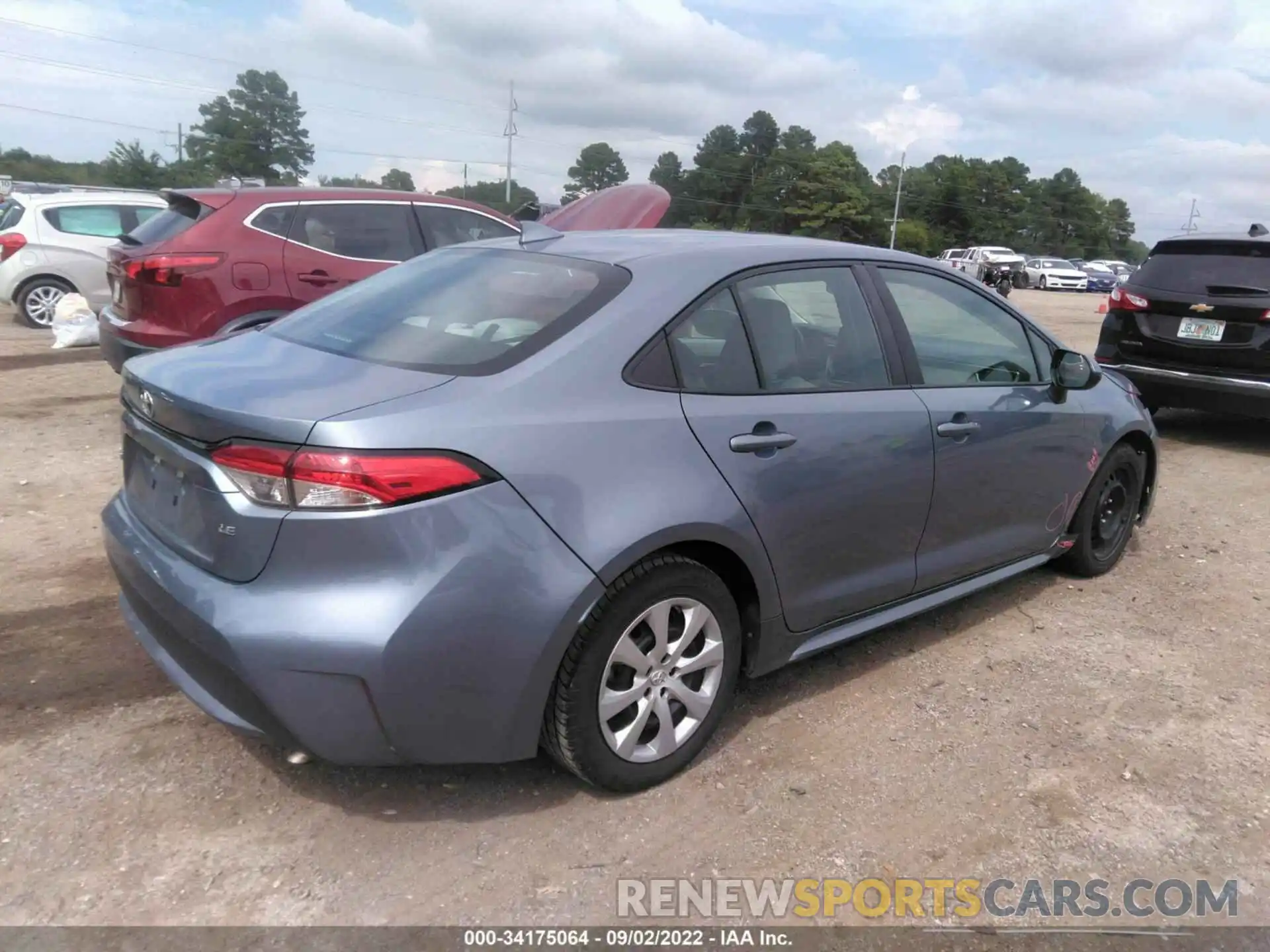 2 Photograph of a damaged car 5YFEPRAE2LP120148 TOYOTA COROLLA 2020