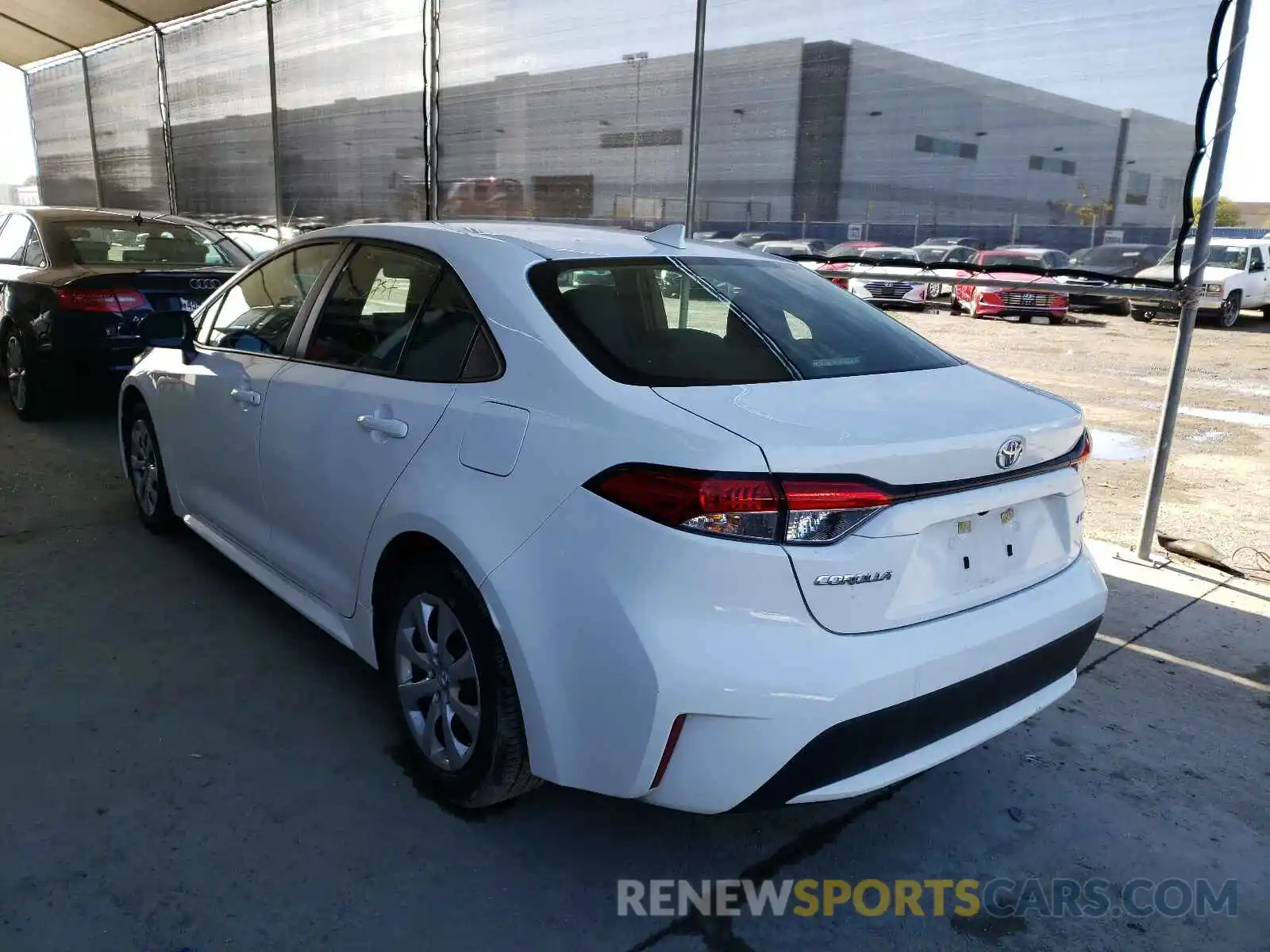 3 Photograph of a damaged car 5YFEPRAE2LP121199 TOYOTA COROLLA 2020