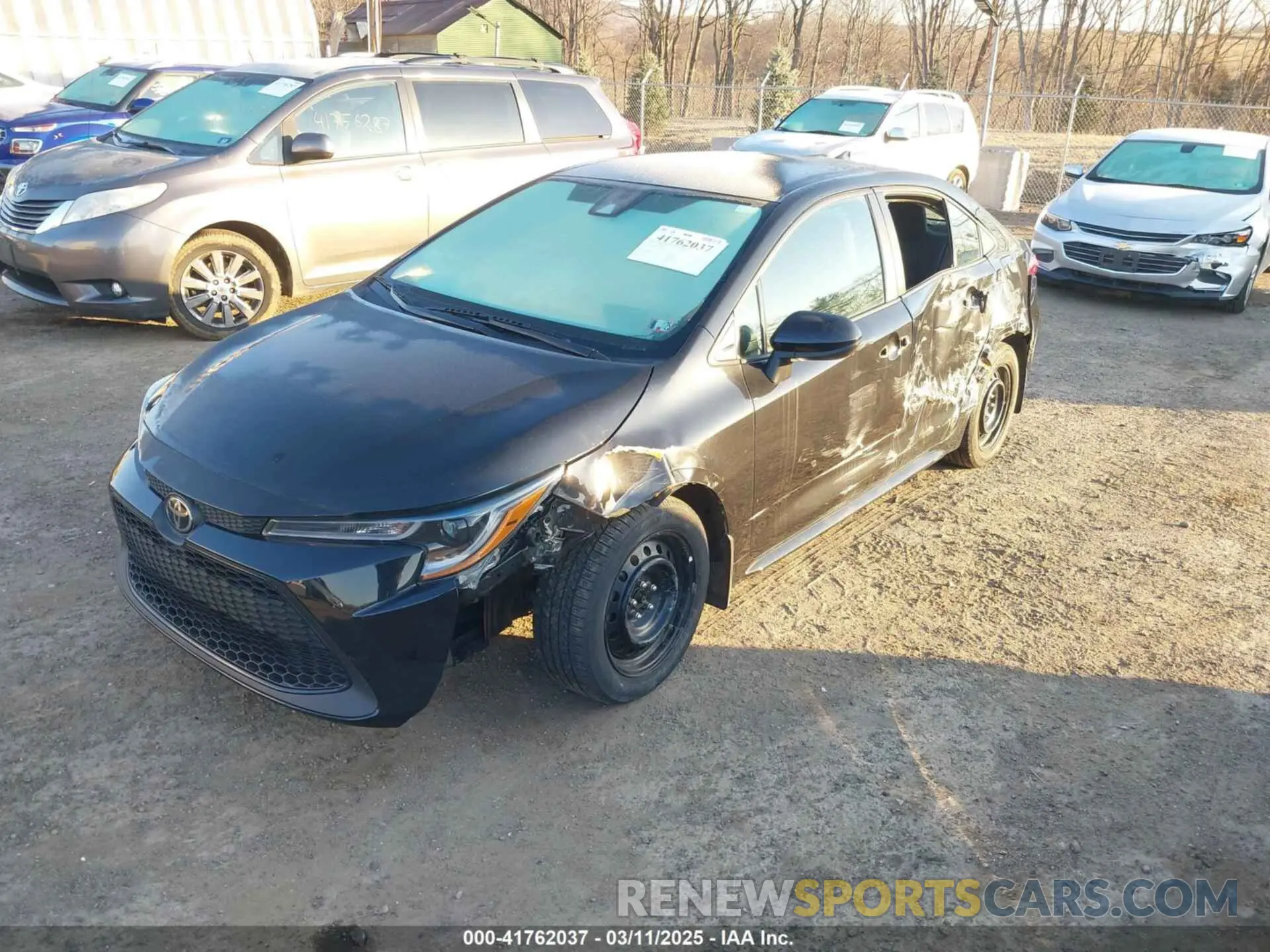 2 Photograph of a damaged car 5YFEPRAE2LP134700 TOYOTA COROLLA 2020