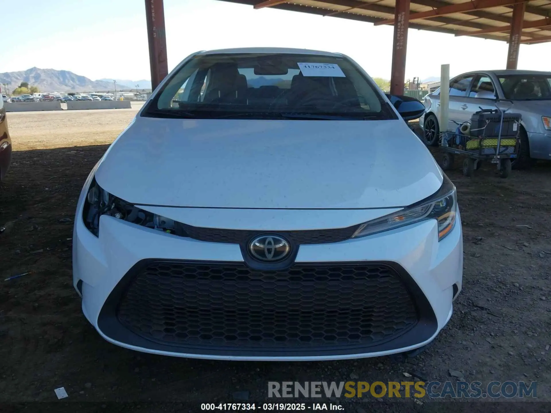 13 Photograph of a damaged car 5YFEPRAE2LP144904 TOYOTA COROLLA 2020
