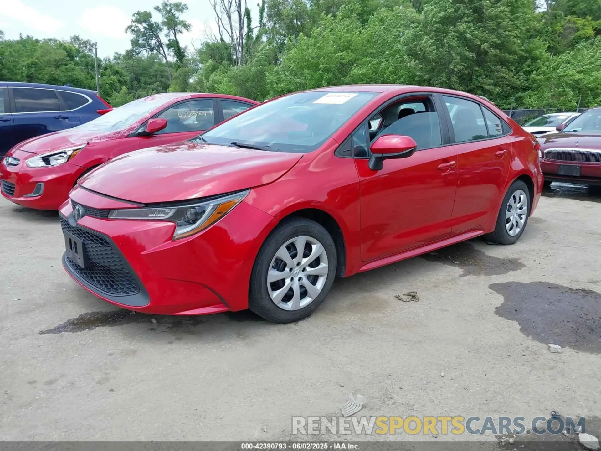 2 Photograph of a damaged car 5YFEPRAE3LP008197 TOYOTA COROLLA 2020