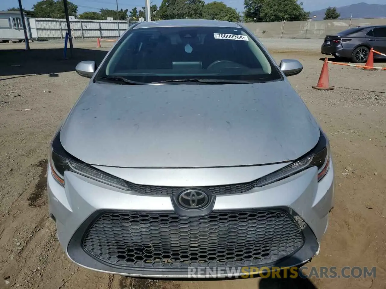 5 Photograph of a damaged car 5YFEPRAE3LP009950 TOYOTA COROLLA 2020