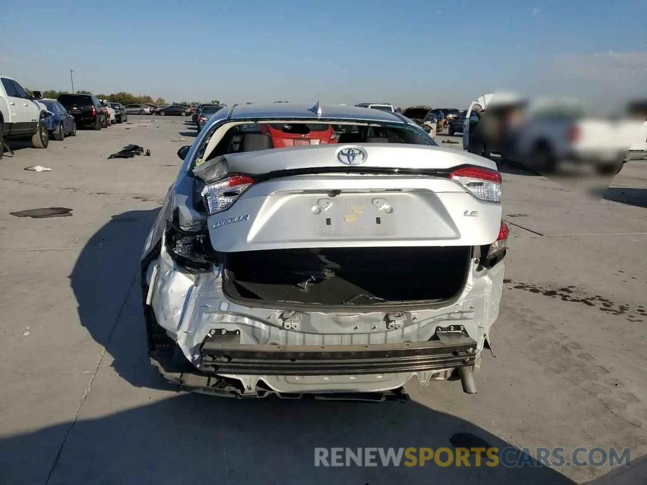 6 Photograph of a damaged car 5YFEPRAE3LP012203 TOYOTA COROLLA 2020