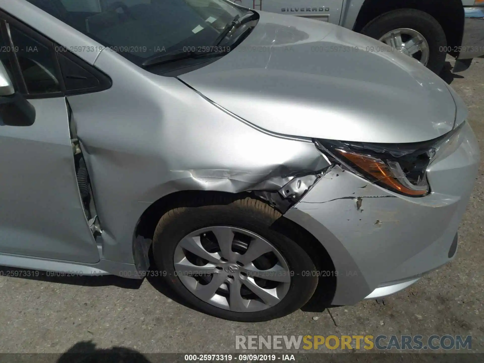 6 Photograph of a damaged car 5YFEPRAE3LP019345 TOYOTA COROLLA 2020