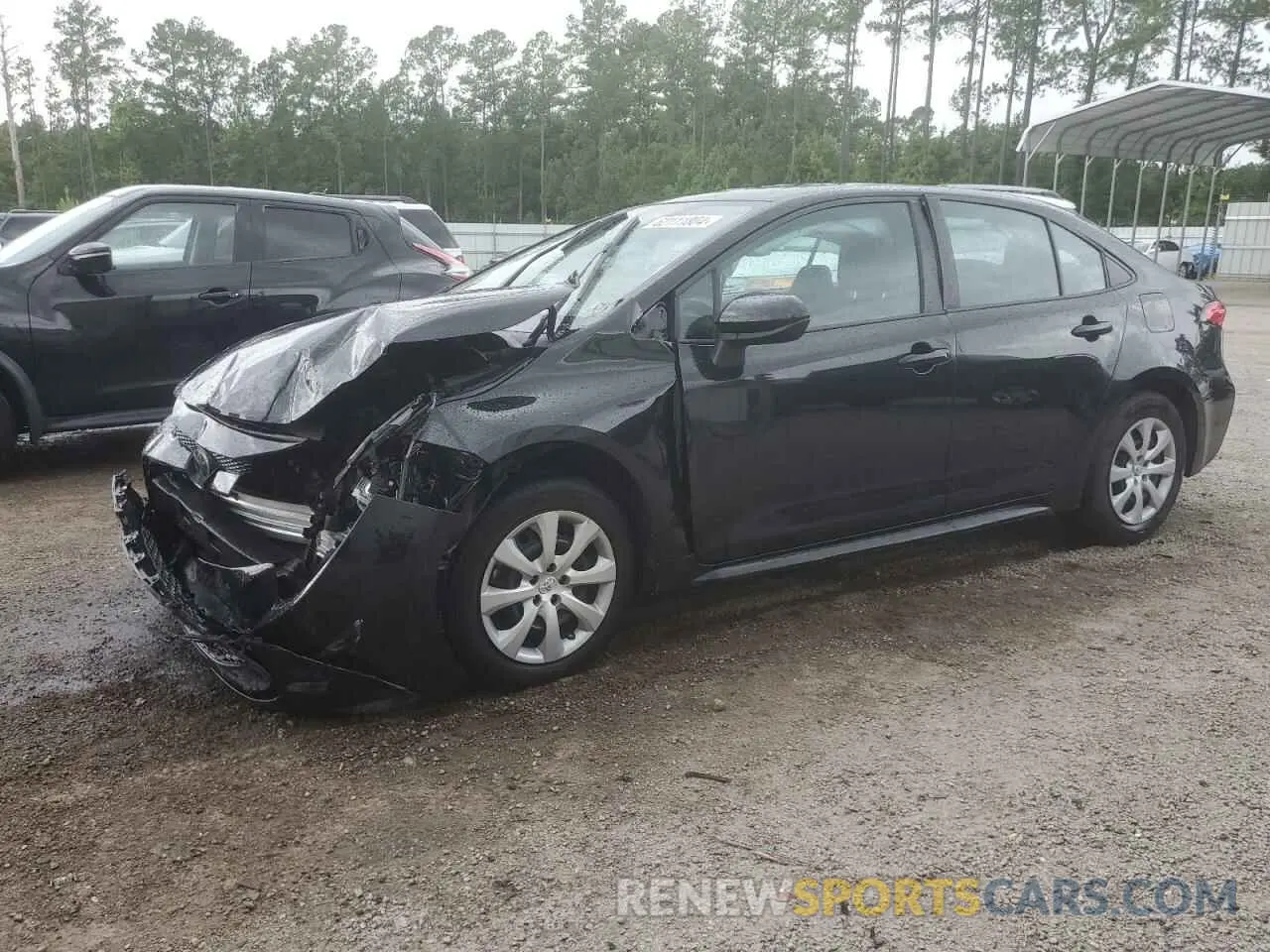 1 Photograph of a damaged car 5YFEPRAE3LP021094 TOYOTA COROLLA 2020