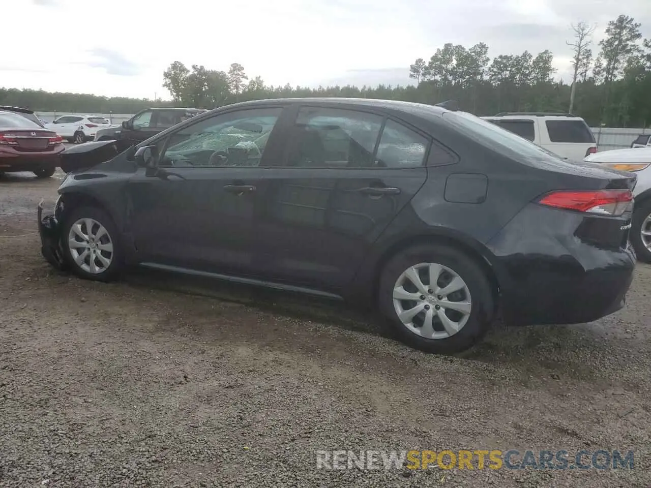 2 Photograph of a damaged car 5YFEPRAE3LP021094 TOYOTA COROLLA 2020