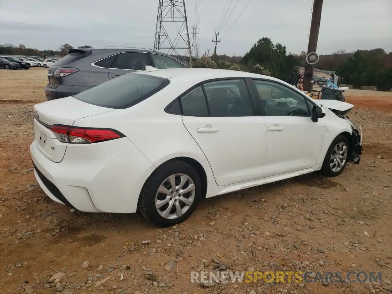 3 Photograph of a damaged car 5YFEPRAE3LP026585 TOYOTA COROLLA 2020