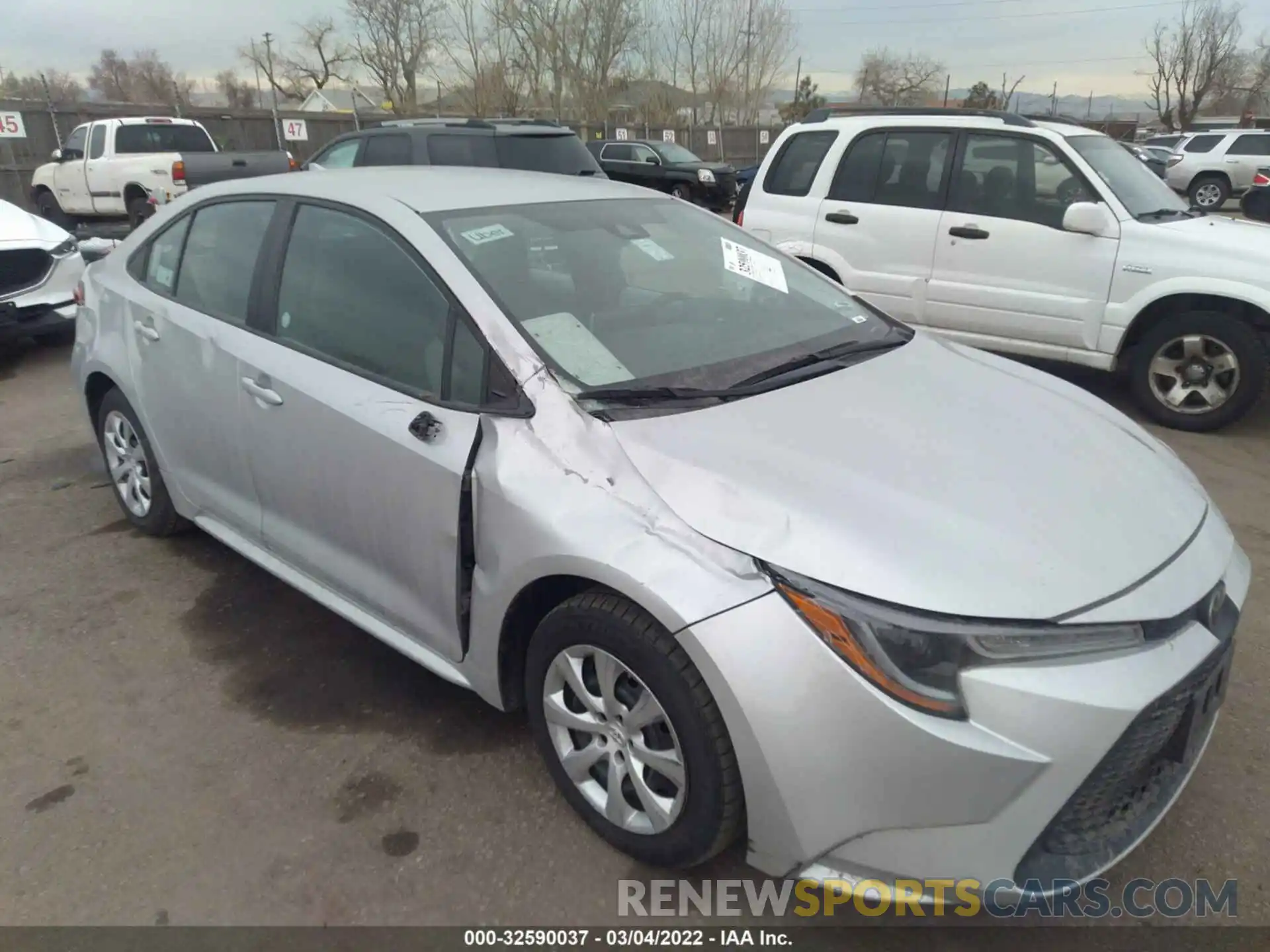 6 Photograph of a damaged car 5YFEPRAE3LP029891 TOYOTA COROLLA 2020