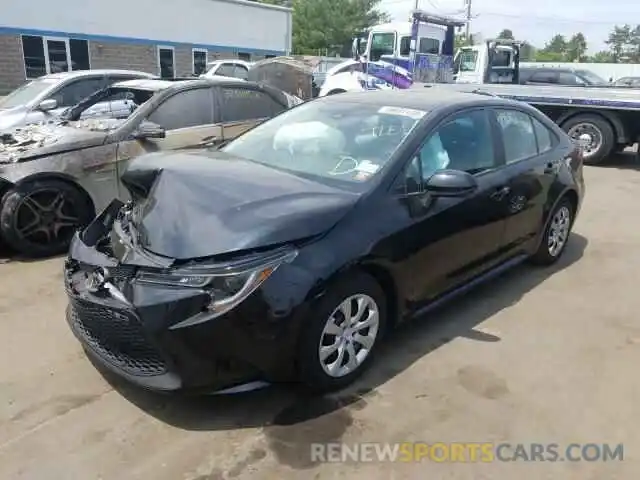 2 Photograph of a damaged car 5YFEPRAE3LP034153 TOYOTA COROLLA 2020