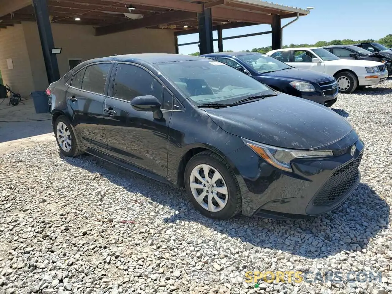 4 Photograph of a damaged car 5YFEPRAE3LP034623 TOYOTA COROLLA 2020