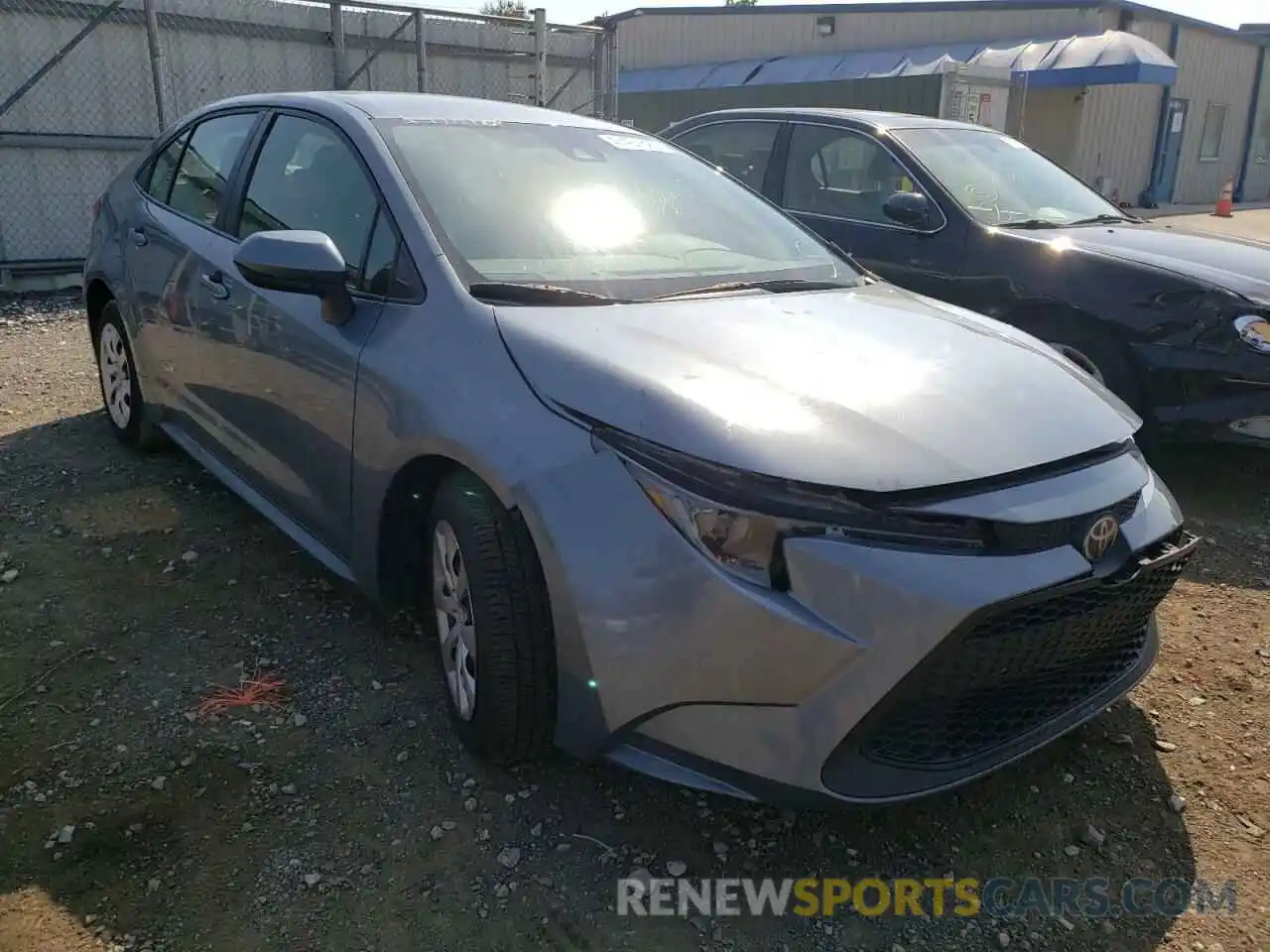 1 Photograph of a damaged car 5YFEPRAE3LP037716 TOYOTA COROLLA 2020