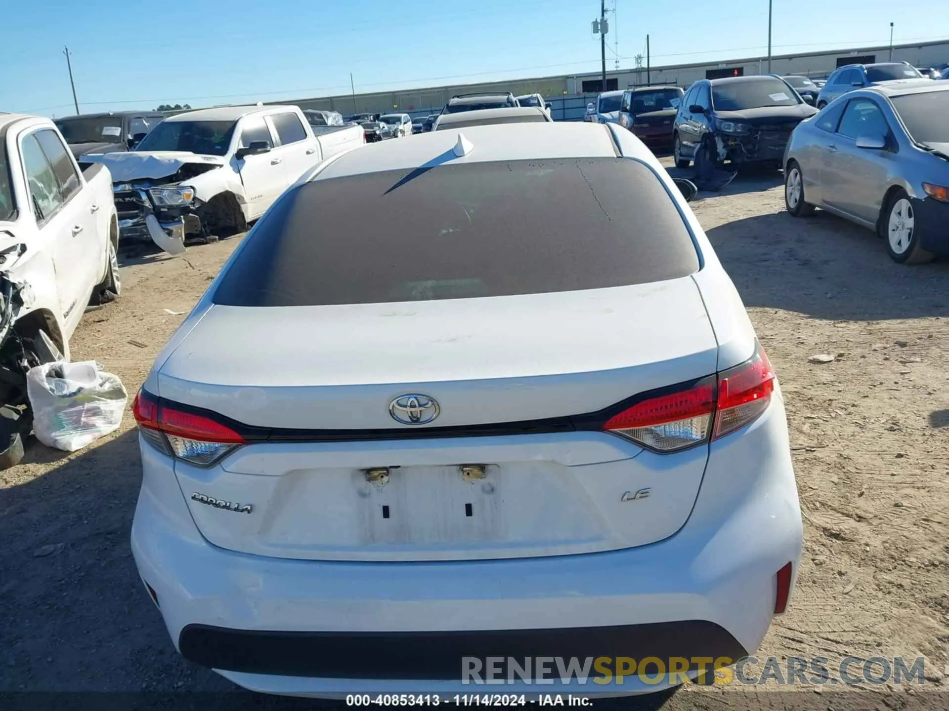 16 Photograph of a damaged car 5YFEPRAE3LP047405 TOYOTA COROLLA 2020