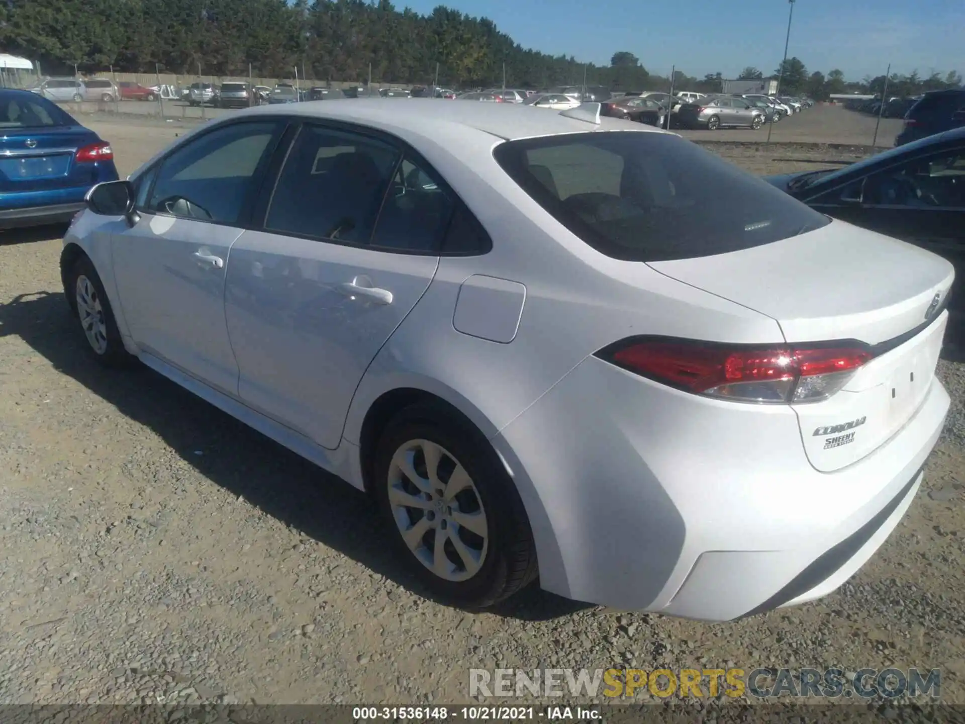 3 Photograph of a damaged car 5YFEPRAE3LP047579 TOYOTA COROLLA 2020