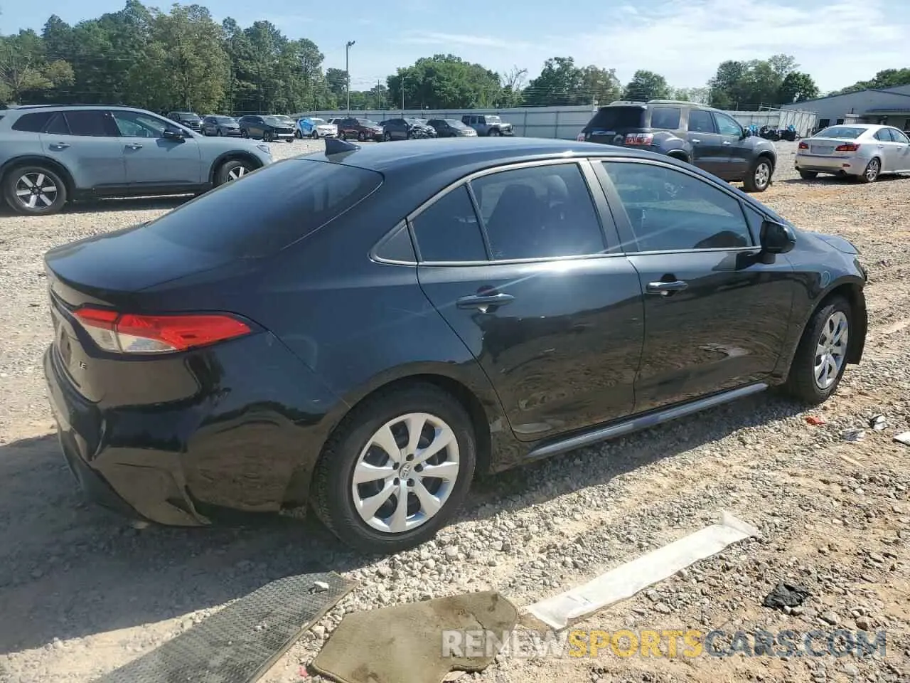 3 Photograph of a damaged car 5YFEPRAE3LP056105 TOYOTA COROLLA 2020
