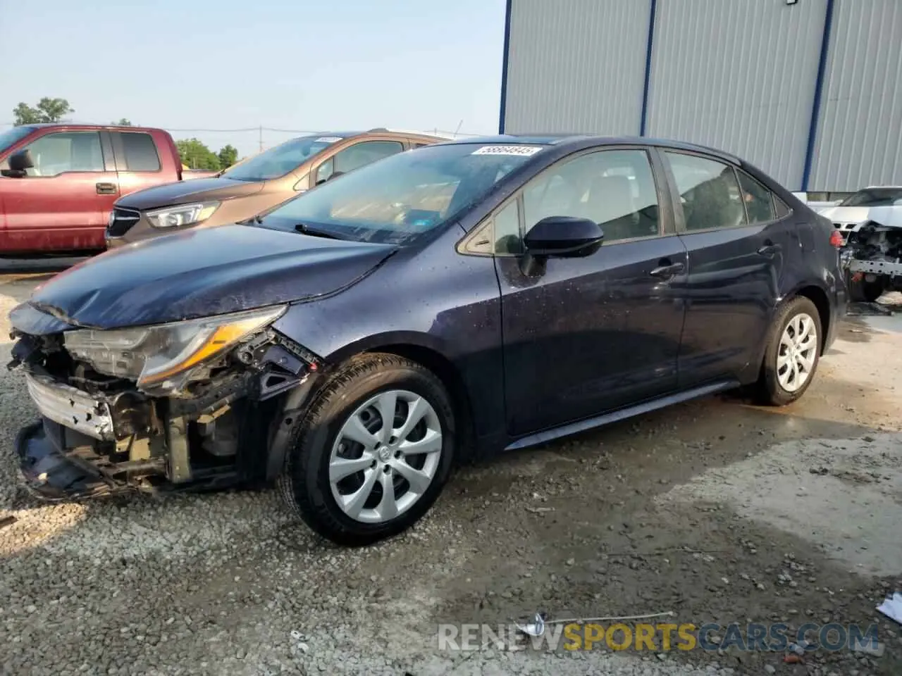 1 Photograph of a damaged car 5YFEPRAE3LP059330 TOYOTA COROLLA 2020