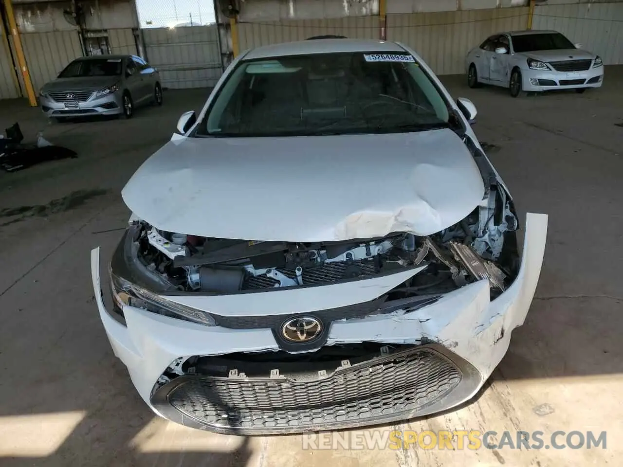 5 Photograph of a damaged car 5YFEPRAE3LP061711 TOYOTA COROLLA 2020