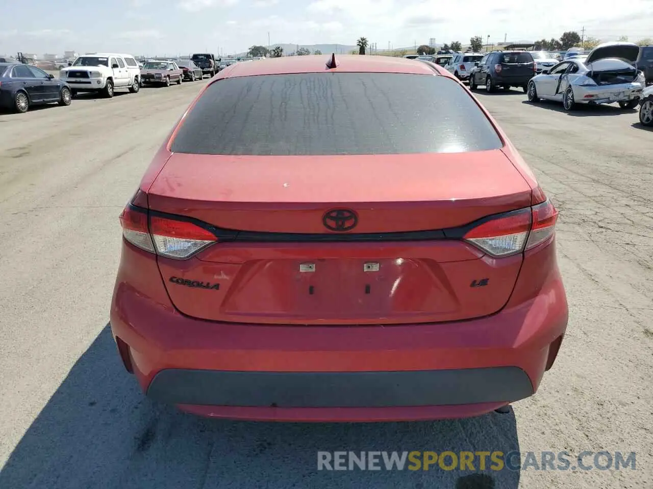 6 Photograph of a damaged car 5YFEPRAE3LP064107 TOYOTA COROLLA 2020
