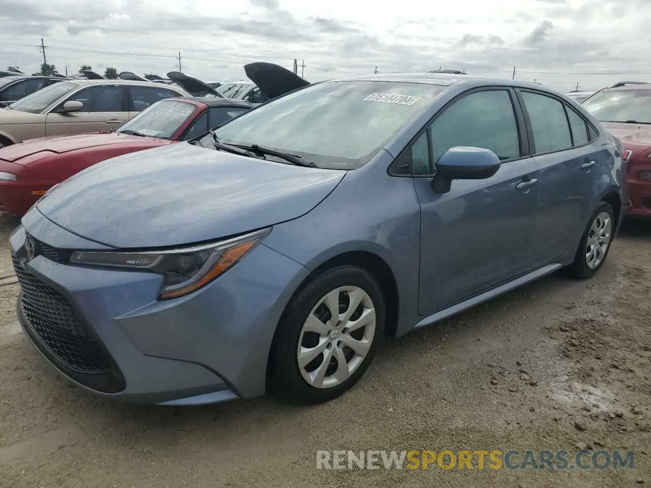 1 Photograph of a damaged car 5YFEPRAE3LP065029 TOYOTA COROLLA 2020