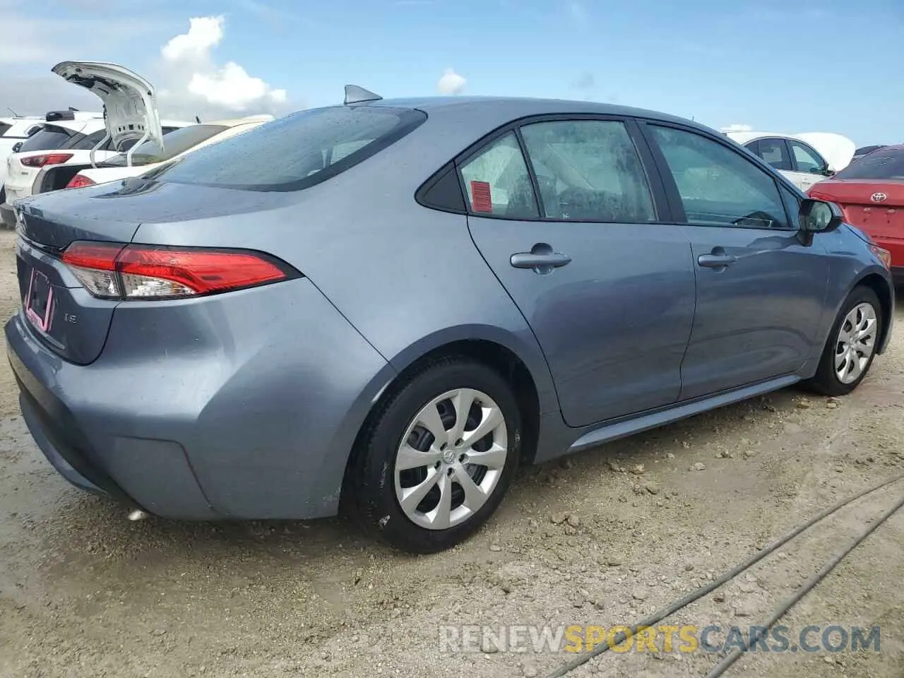 3 Photograph of a damaged car 5YFEPRAE3LP065029 TOYOTA COROLLA 2020