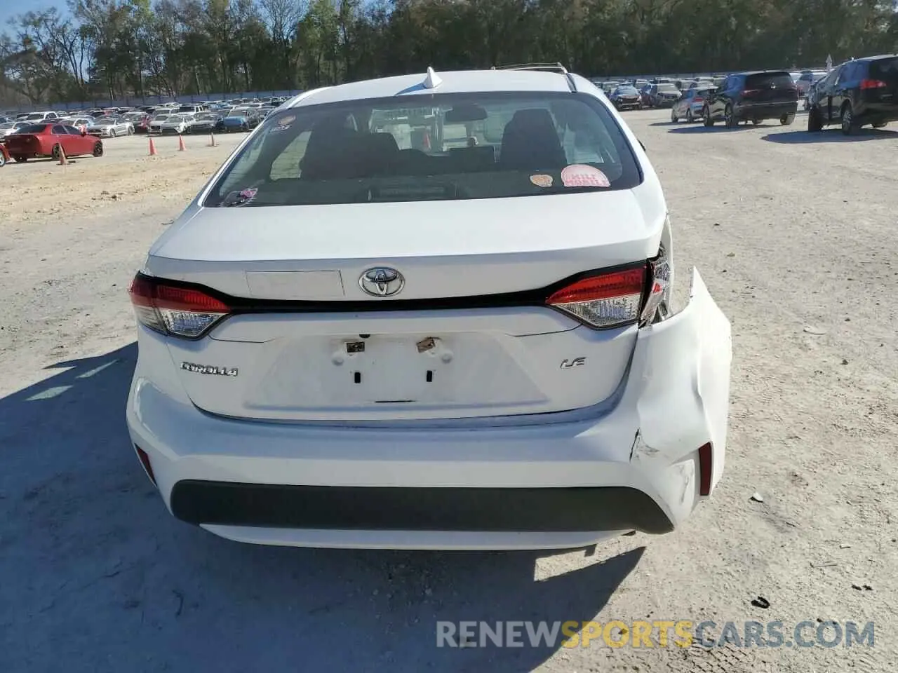 6 Photograph of a damaged car 5YFEPRAE3LP074409 TOYOTA COROLLA 2020