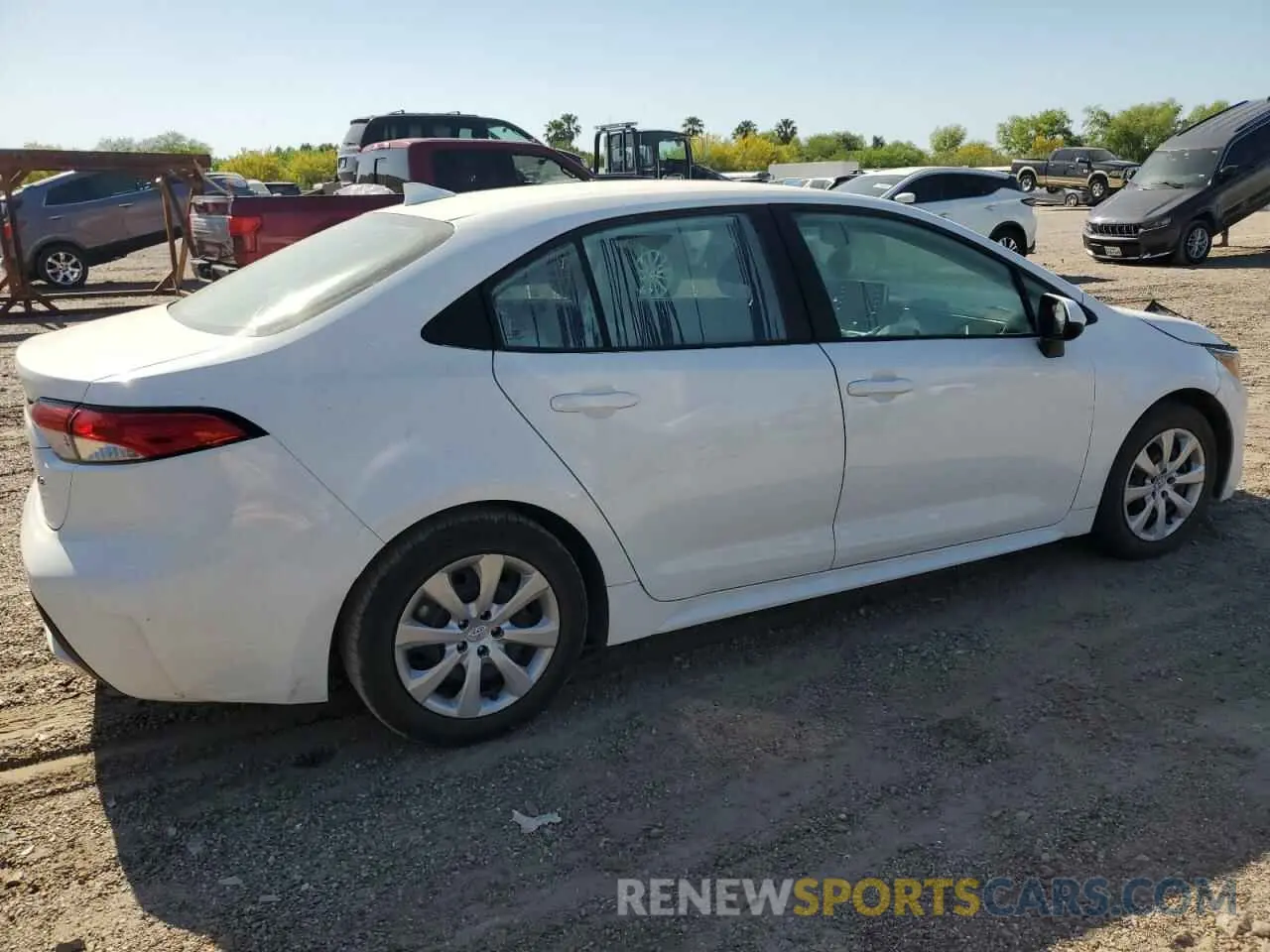 3 Photograph of a damaged car 5YFEPRAE3LP077827 TOYOTA COROLLA 2020