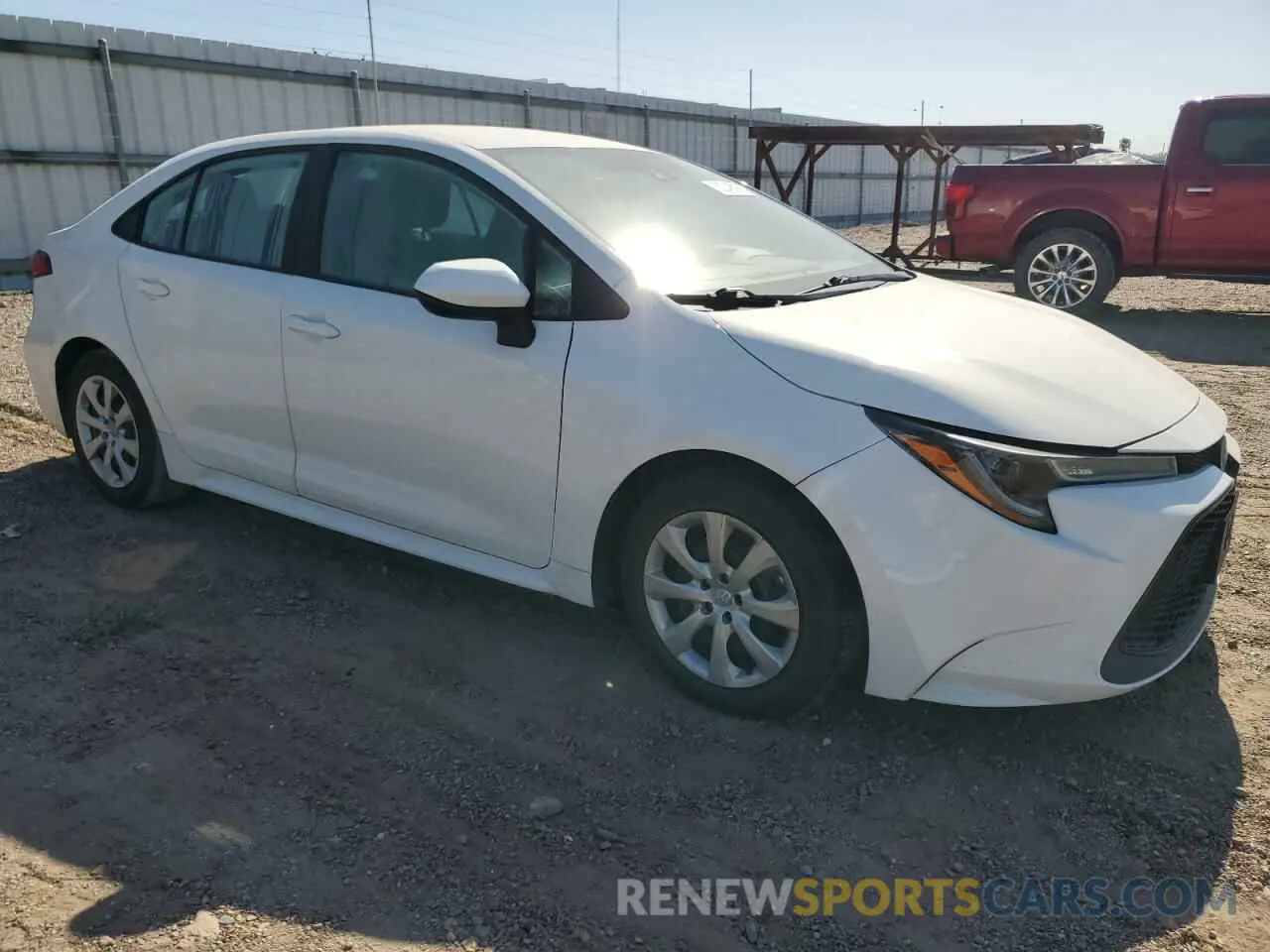 4 Photograph of a damaged car 5YFEPRAE3LP077827 TOYOTA COROLLA 2020
