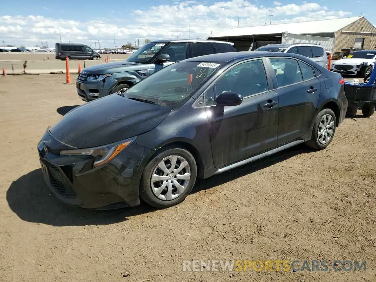 1 Photograph of a damaged car 5YFEPRAE3LP080937 TOYOTA COROLLA 2020