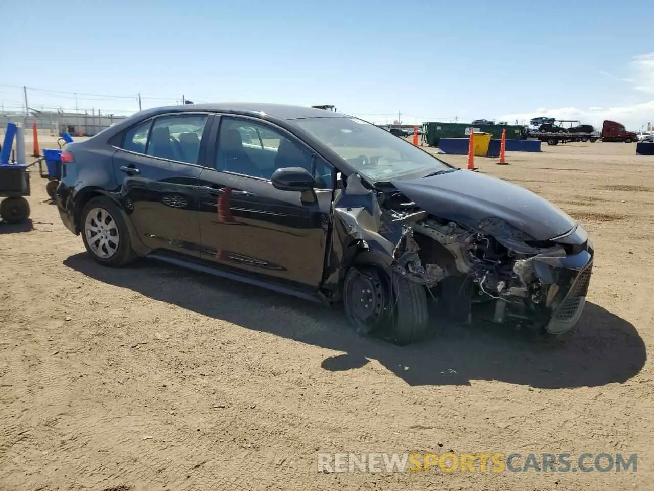 4 Photograph of a damaged car 5YFEPRAE3LP080937 TOYOTA COROLLA 2020