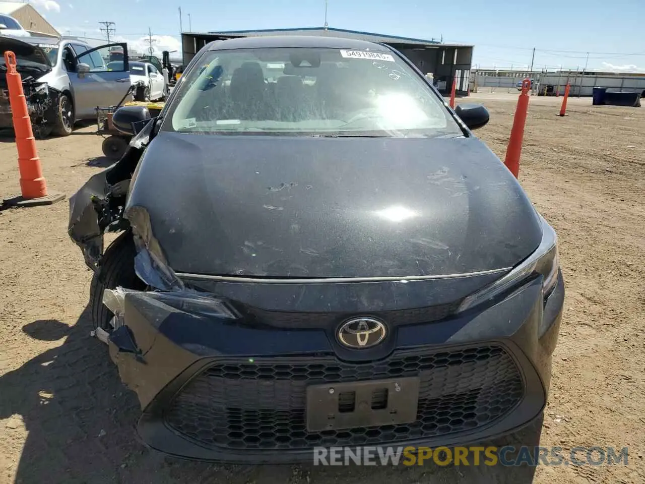 5 Photograph of a damaged car 5YFEPRAE3LP080937 TOYOTA COROLLA 2020