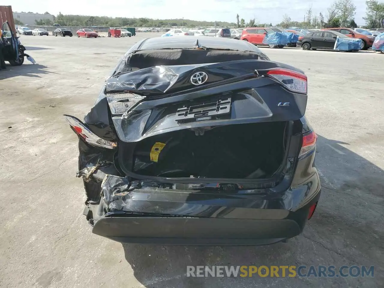 6 Photograph of a damaged car 5YFEPRAE3LP086771 TOYOTA COROLLA 2020