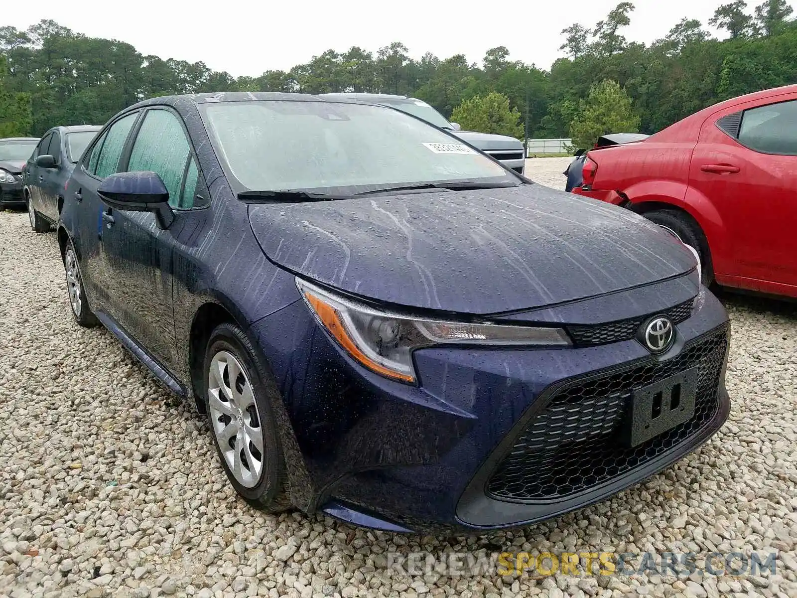 1 Photograph of a damaged car 5YFEPRAE3LP088245 TOYOTA COROLLA 2020