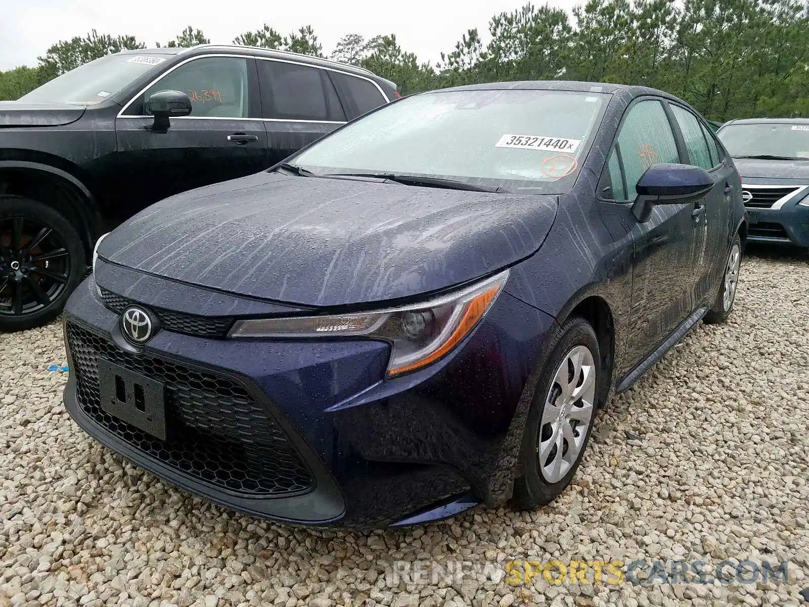 2 Photograph of a damaged car 5YFEPRAE3LP088245 TOYOTA COROLLA 2020