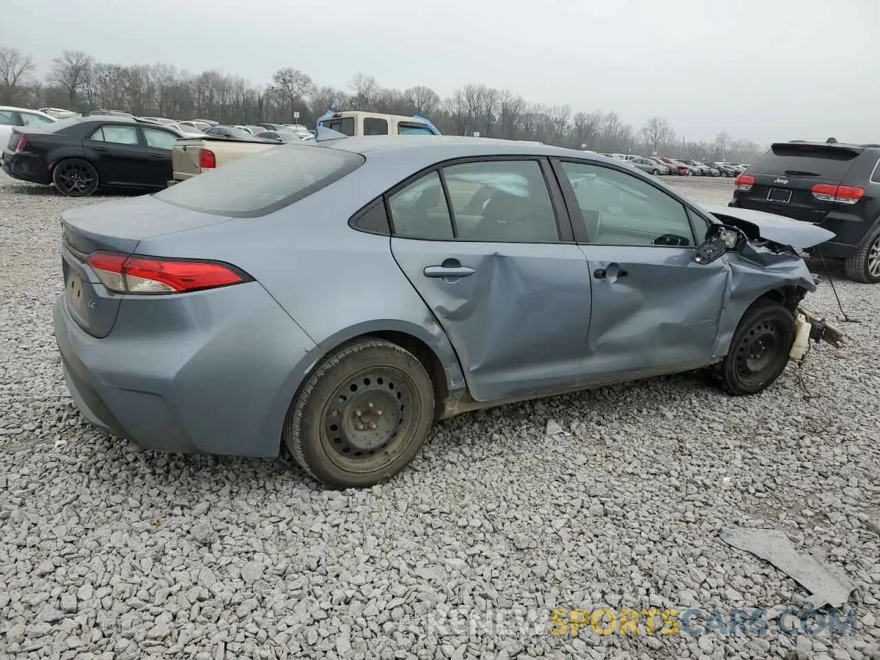 3 Photograph of a damaged car 5YFEPRAE3LP089041 TOYOTA COROLLA 2020