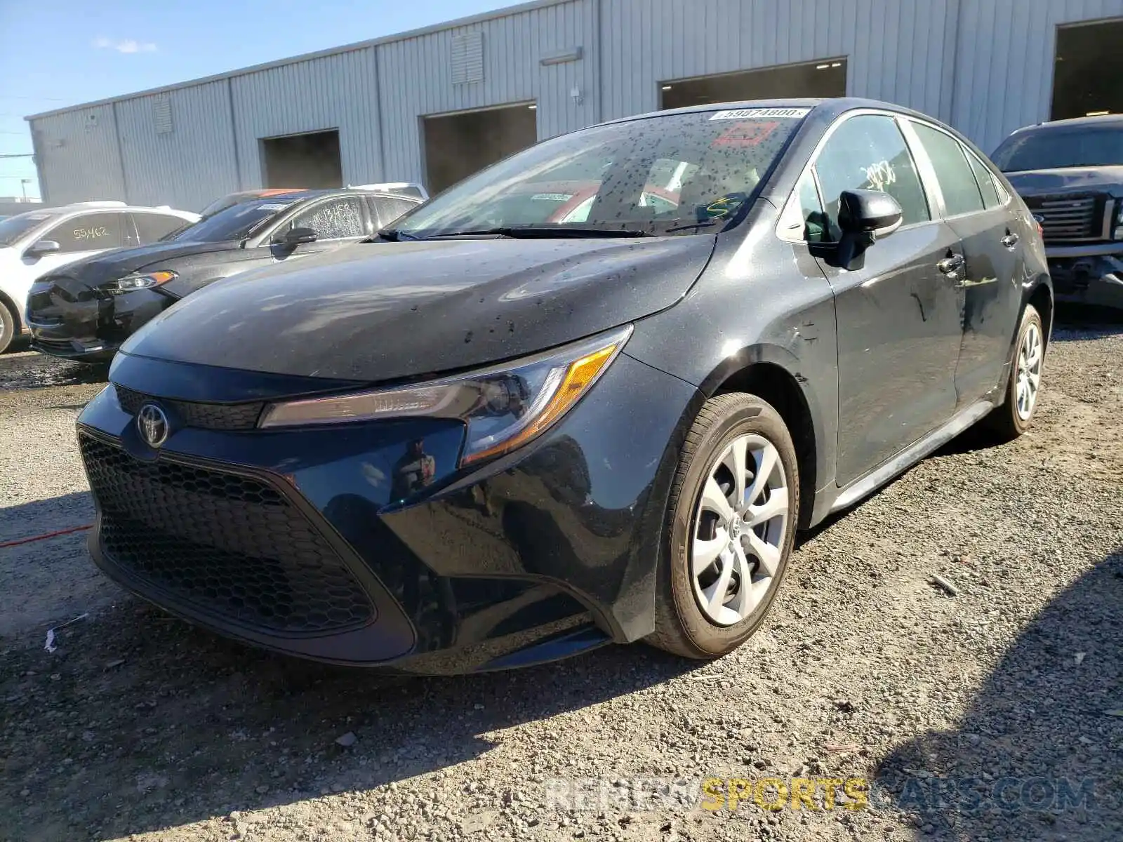 2 Photograph of a damaged car 5YFEPRAE3LP089718 TOYOTA COROLLA 2020